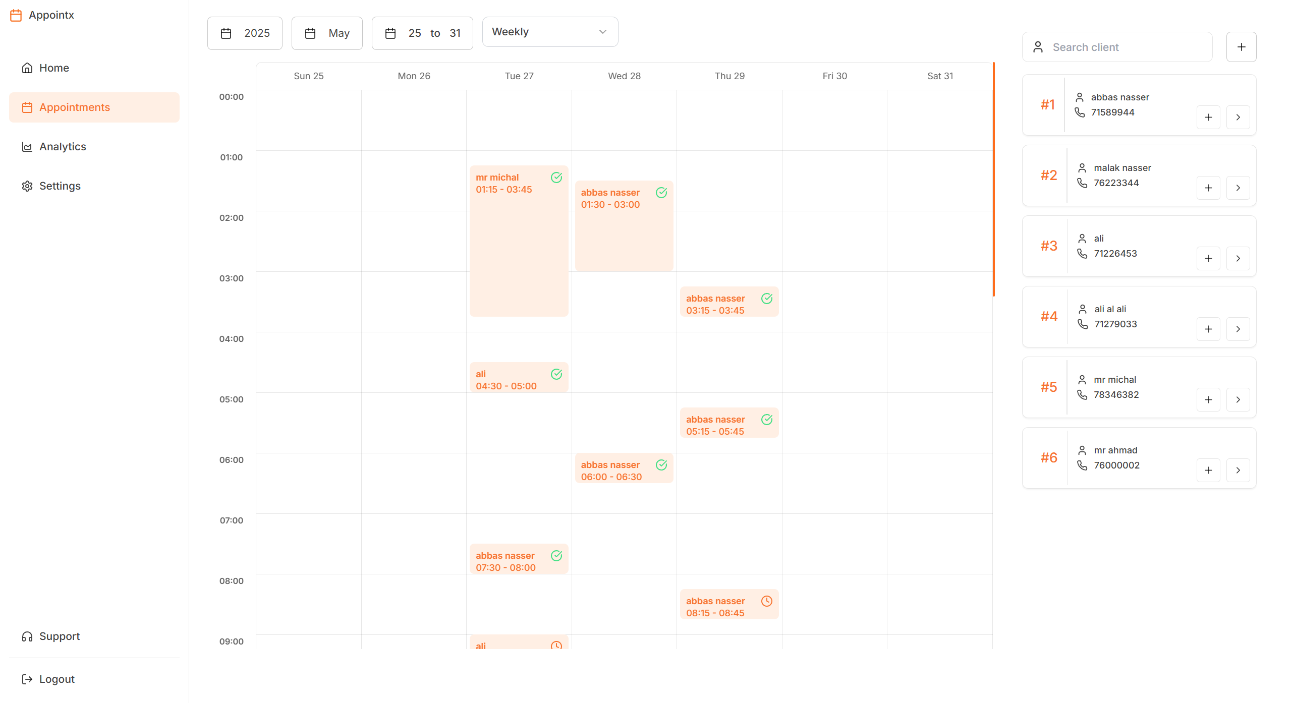 Appointment Scheduling
